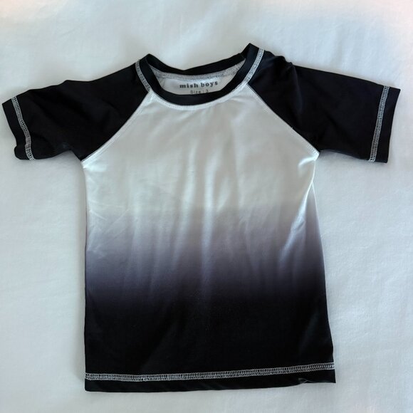 AMAZING LIMITED EDITION VINTAGE MISH BOYS SIZE 3 SWIM SHIRT RASH GUARD - Picture 1 of 1